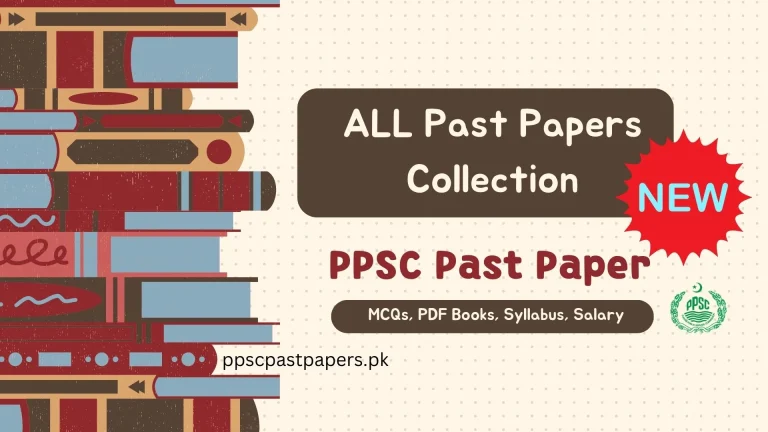 PPSC Past Papers - ppscpastpapers.pk